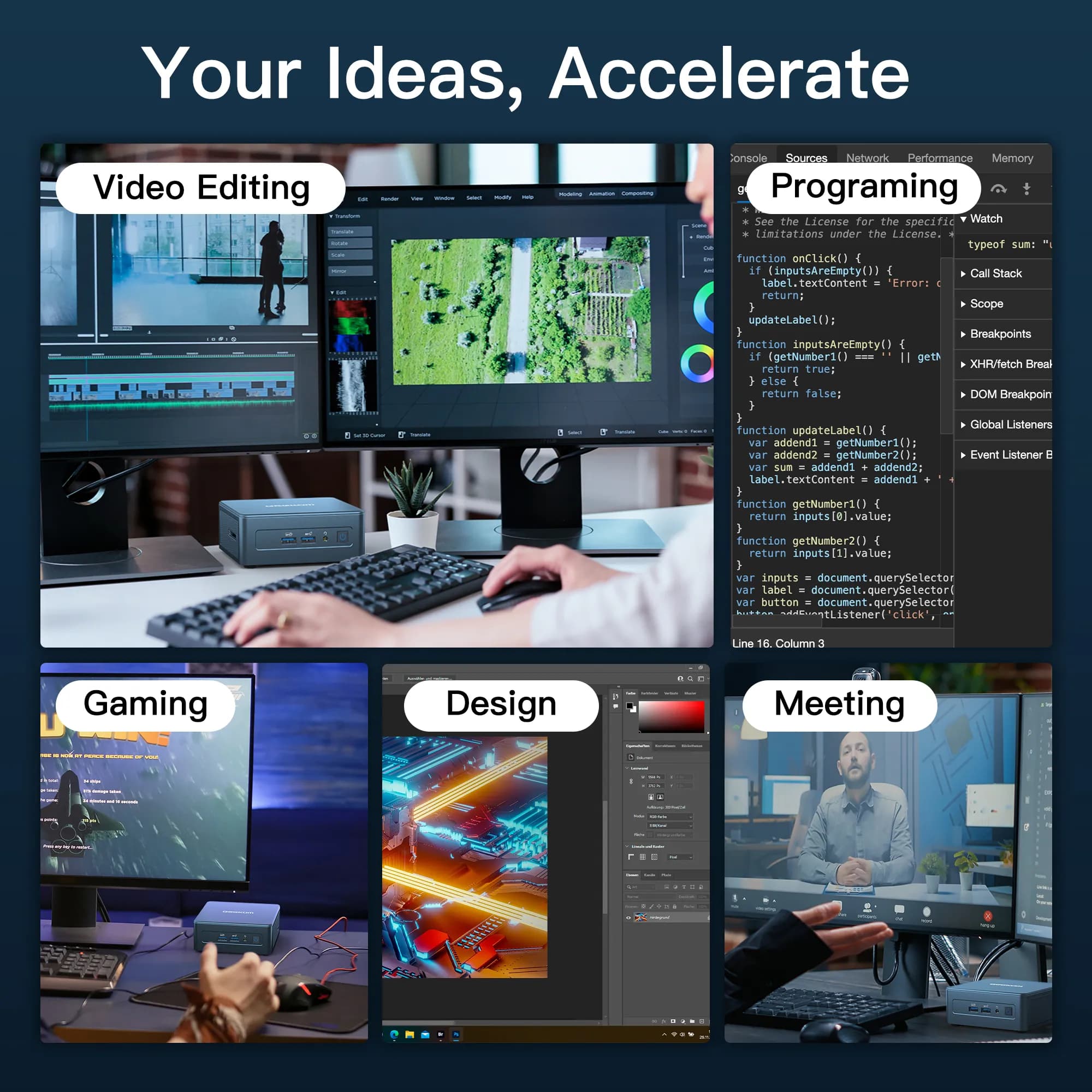 Mini IT13 - Your Ideas, Accelerate