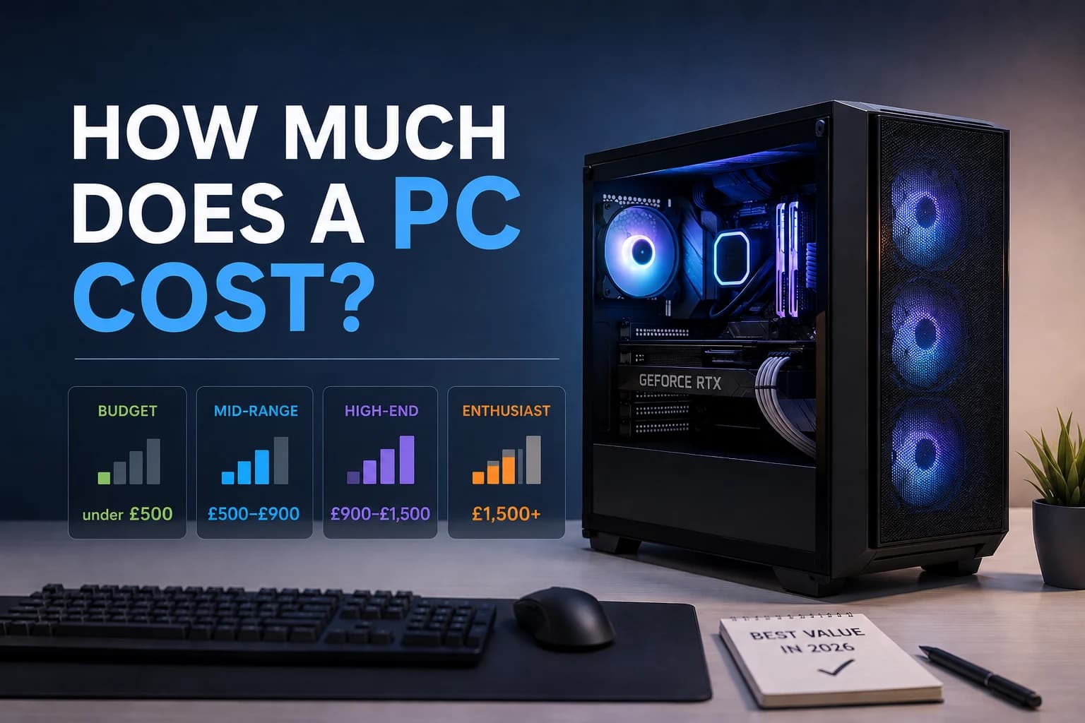 how much does a pc cost