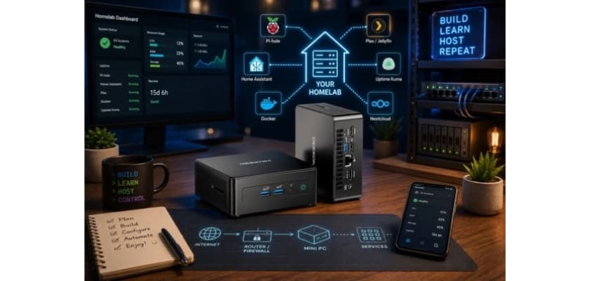 How to Build a Mini PC Homelab: A Beginner’s Guide