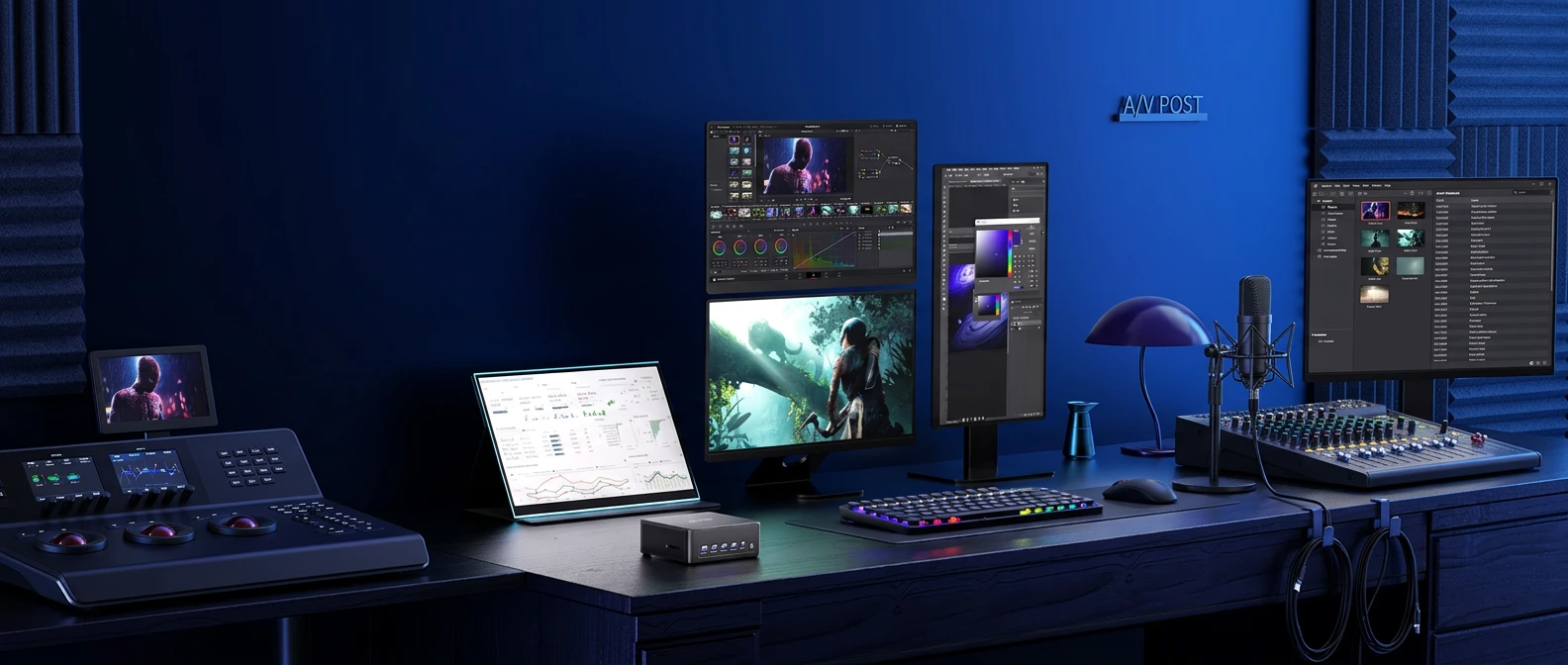4k mini pc in video editing