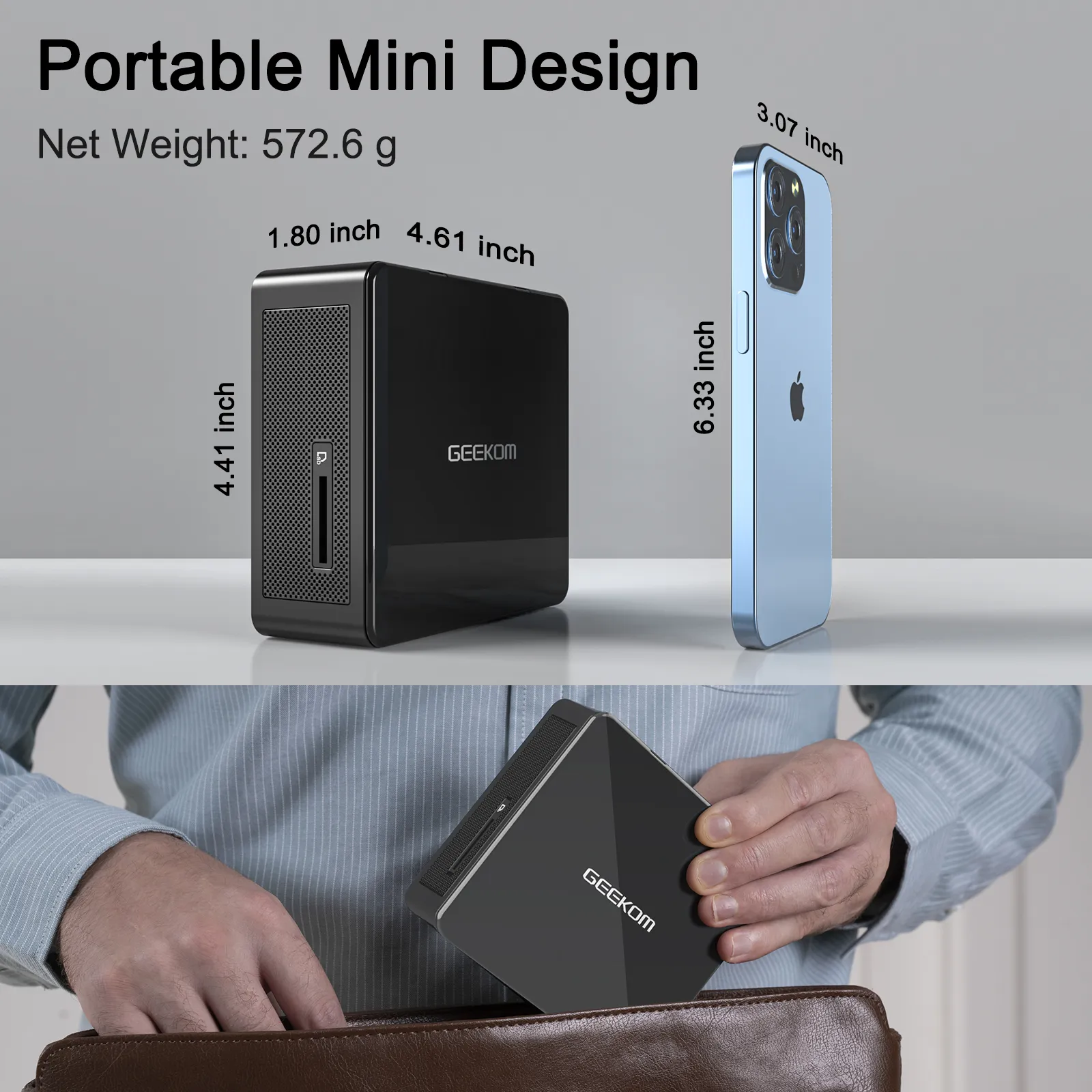 Small Foot Print Big Power i9 Mini PC GEEKOM Mini IT13 Hands On Review 