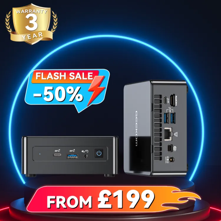 [LIMITED STOCK]GEEKOM Mini IT8 SE Intel® Core™ i3 8109U