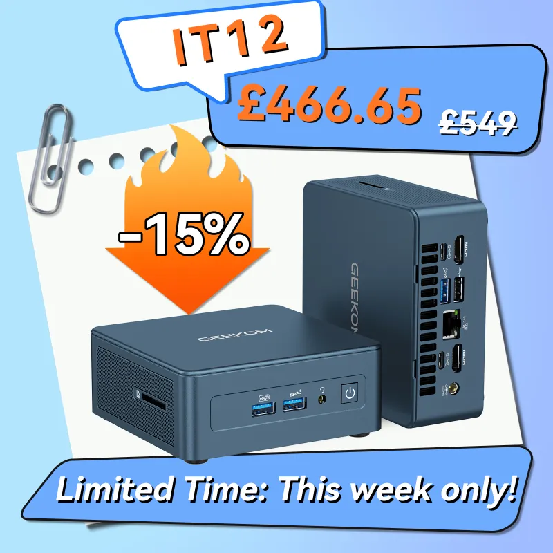 GEEKOM IT12 Mini PC