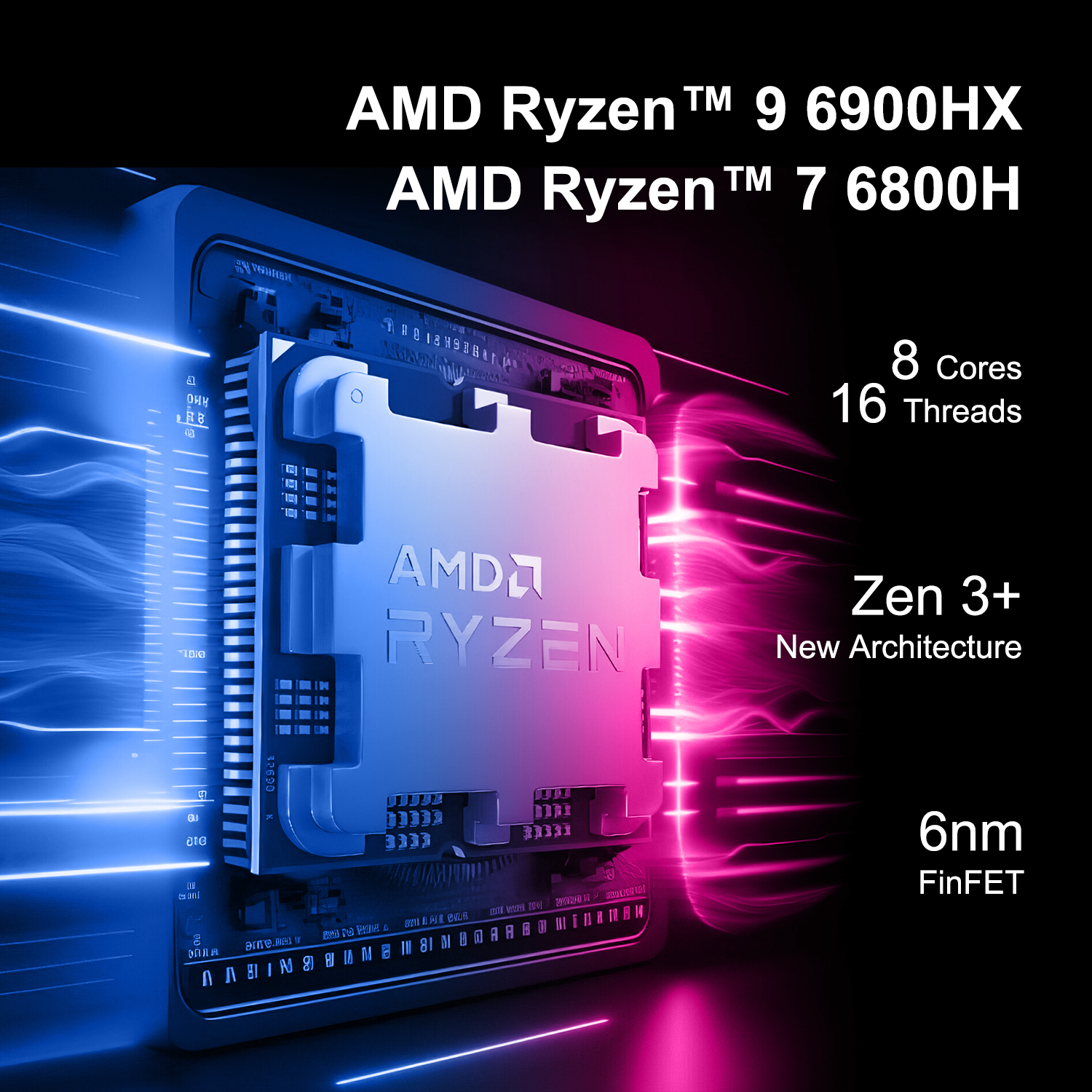  GEEKOM Mini PC AS6, AMD Ryzen 9 6900HX, AMD Radeon 680M  Graphics, 32GB DDR5+1TB PCIe Gen 4 SSD Mini Computers Windows 11 Pro  Desktop Computer Support Wi-Fi 6E/Bluetooth 5.2/USB 4.0/2.5Gbps LAN/8K 