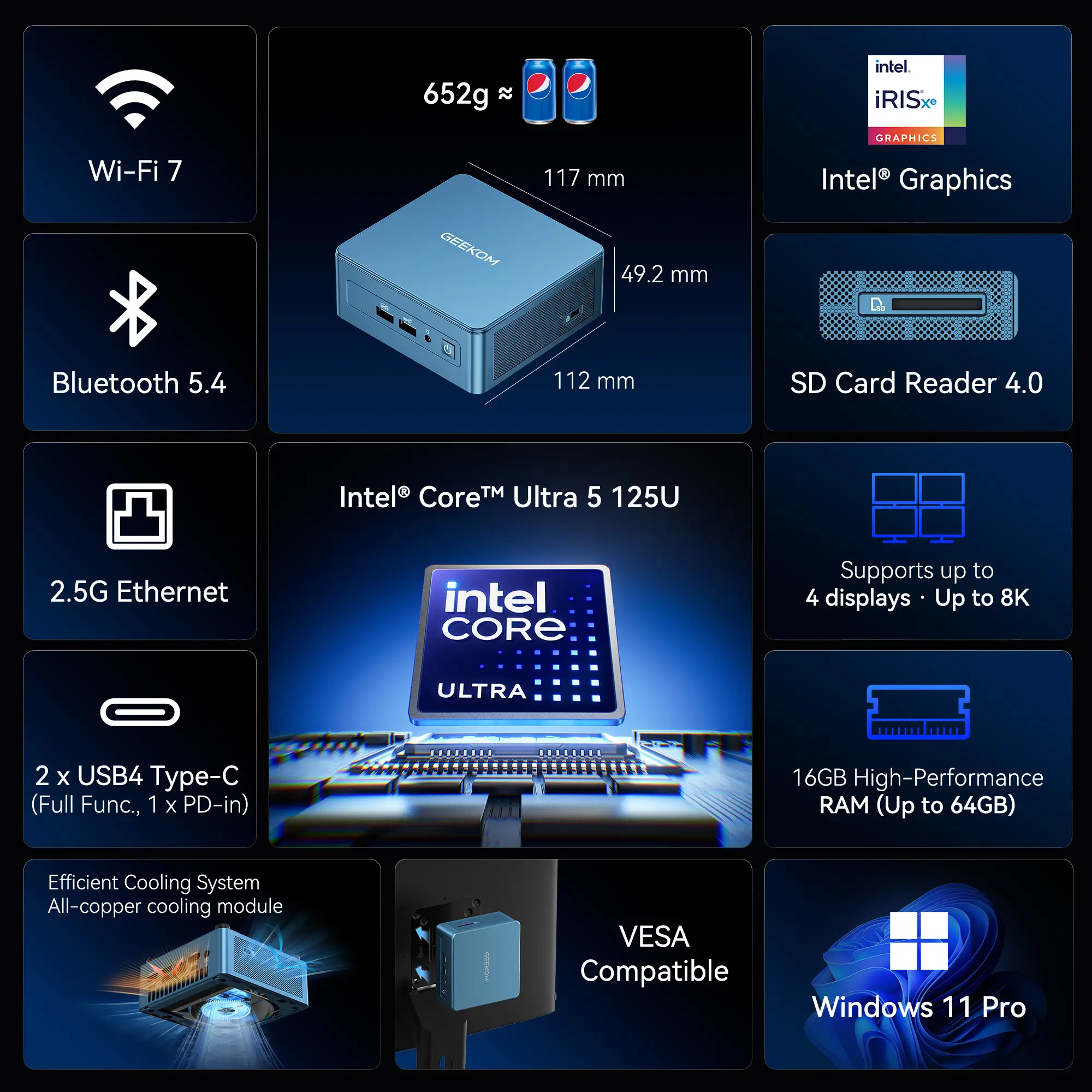 IT12 Intel® Core™ U5-125U | i3-12300HE alternate image