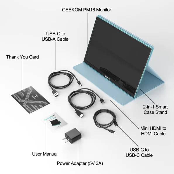 GEEKOM PM16 Portable Monitor in UK