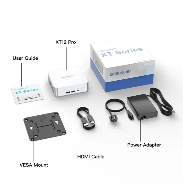 GEEKOM XT12 PRO - What's Included