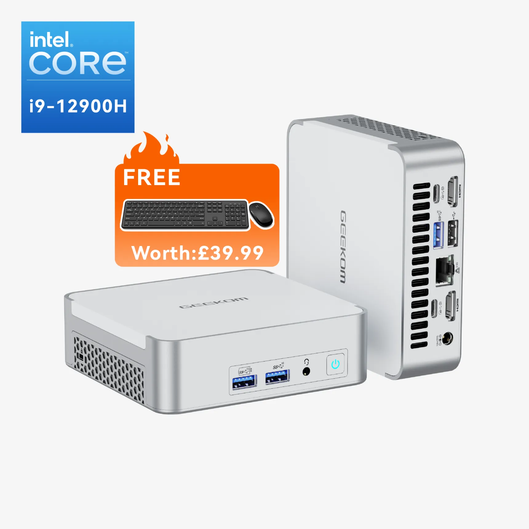 GEEKOM XT12 Pro ミニPC Core i9 32GB+1TB 【公式通販】