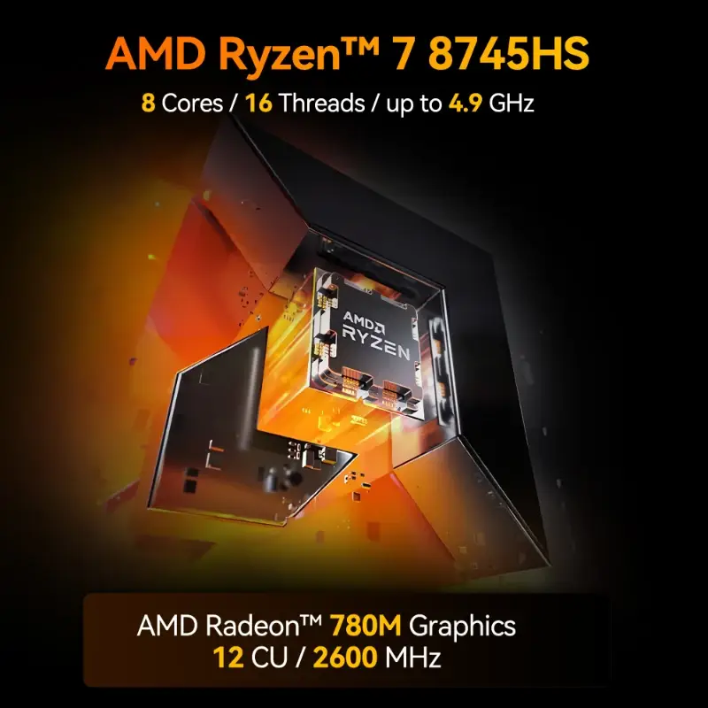 GEEKOM A8 Mini PC –AMD Ryzen 9 8945HS Mini PC | GEEKOM UK
