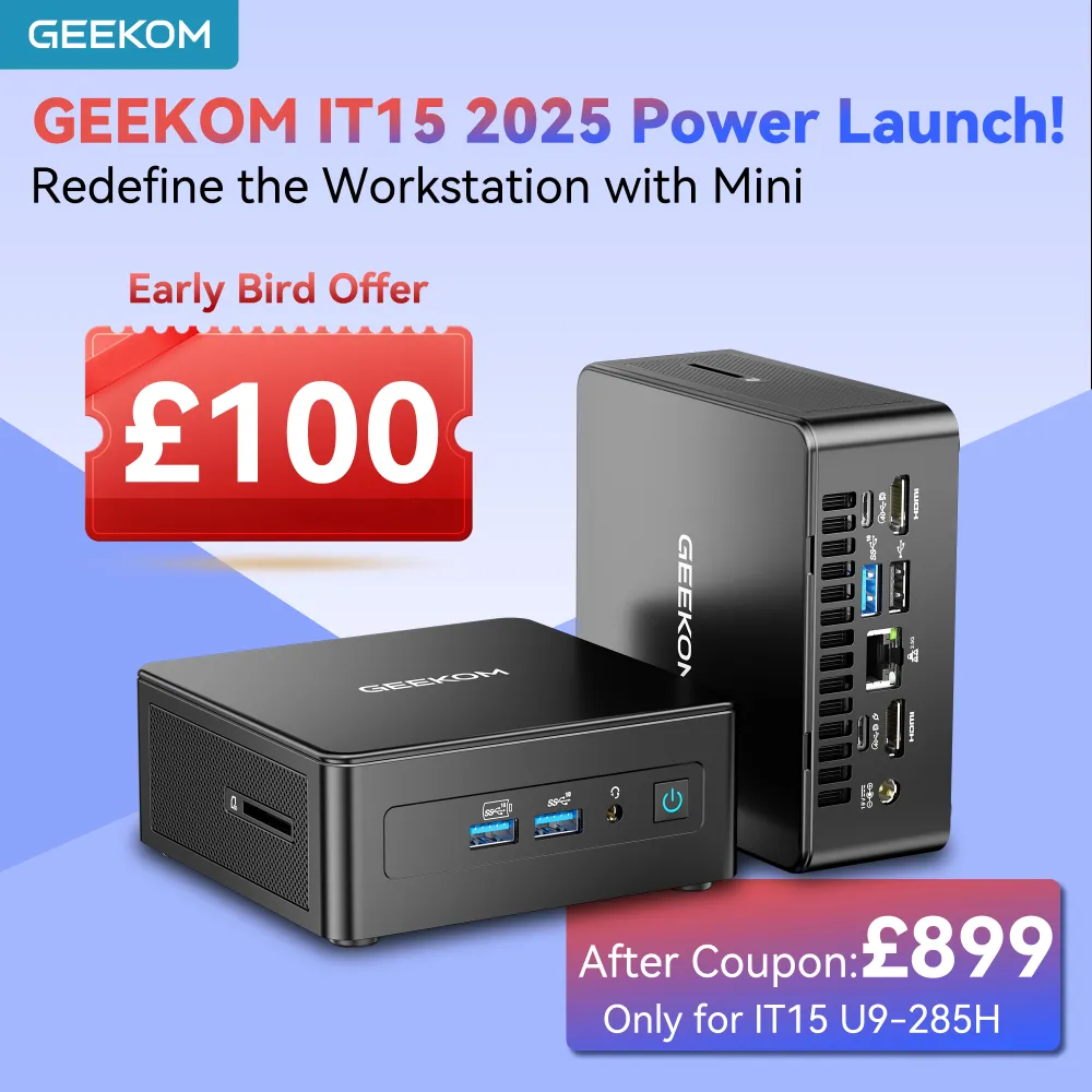 GEEKOM IT15 AI Mini PC