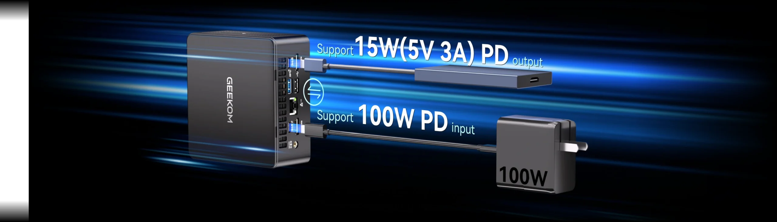 GEEKOM IT15 AI Mini PC with USB4 support