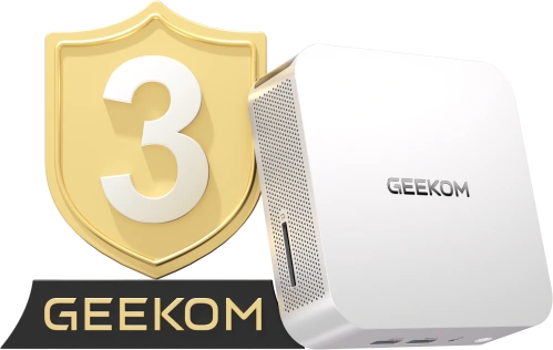 GEEKOM A5 Pro Mini PC with 3 year warranty