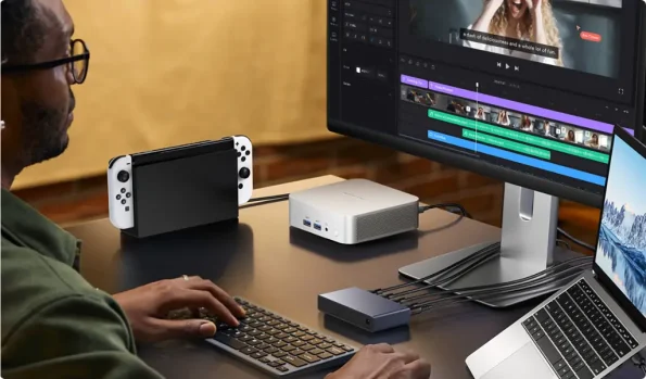 Use GEEKOM A8 mini PC for enhanced productivity