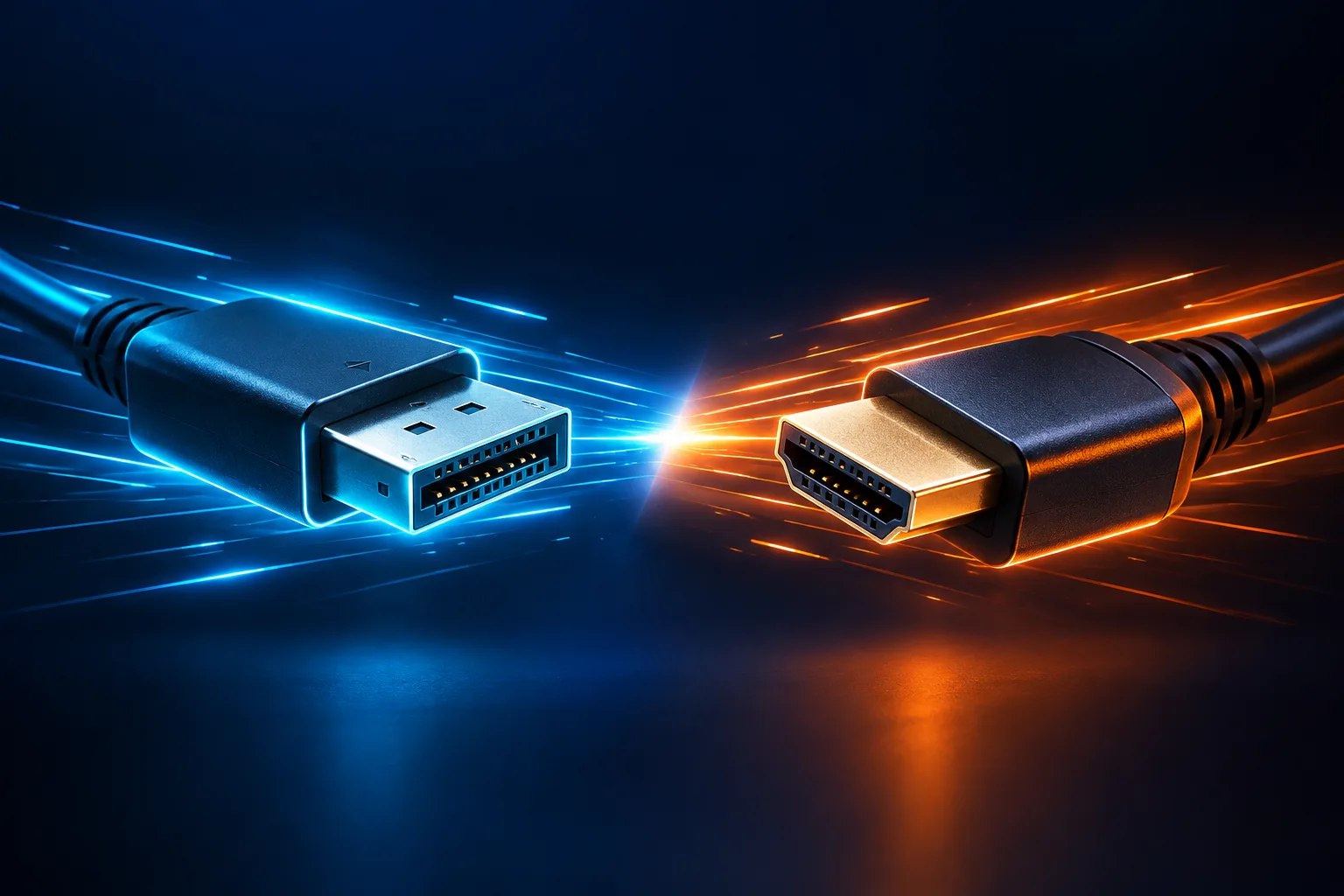 DisplayPort vs. HDMI connectors compared