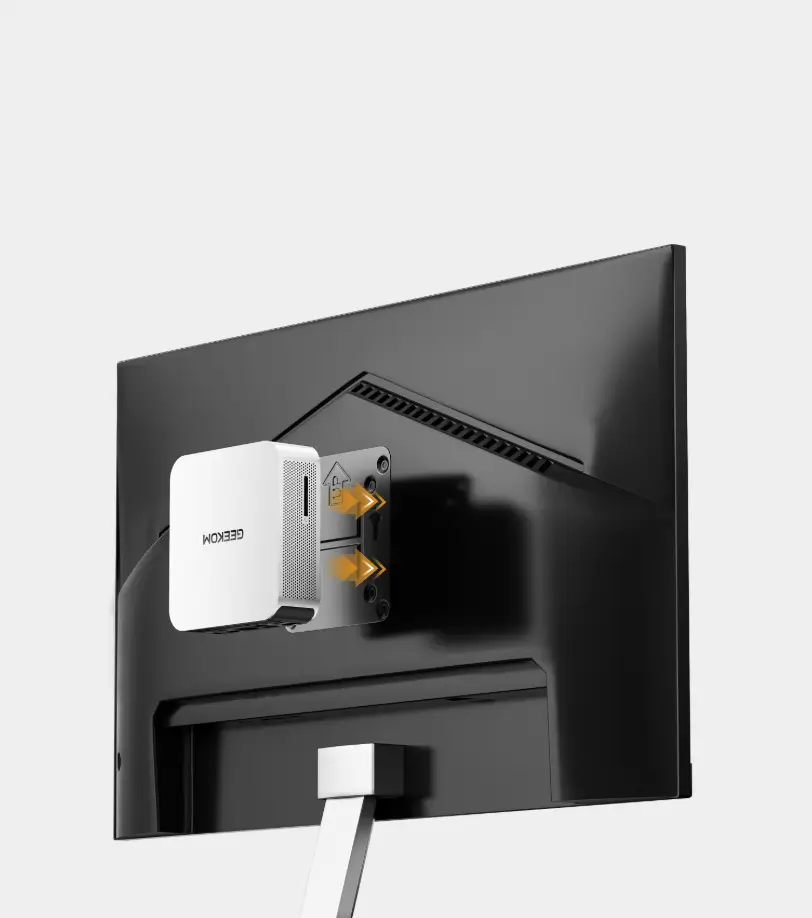 GEEKOM A5 Pro 2026 Edition Mini PC is VESA Mount Compatible