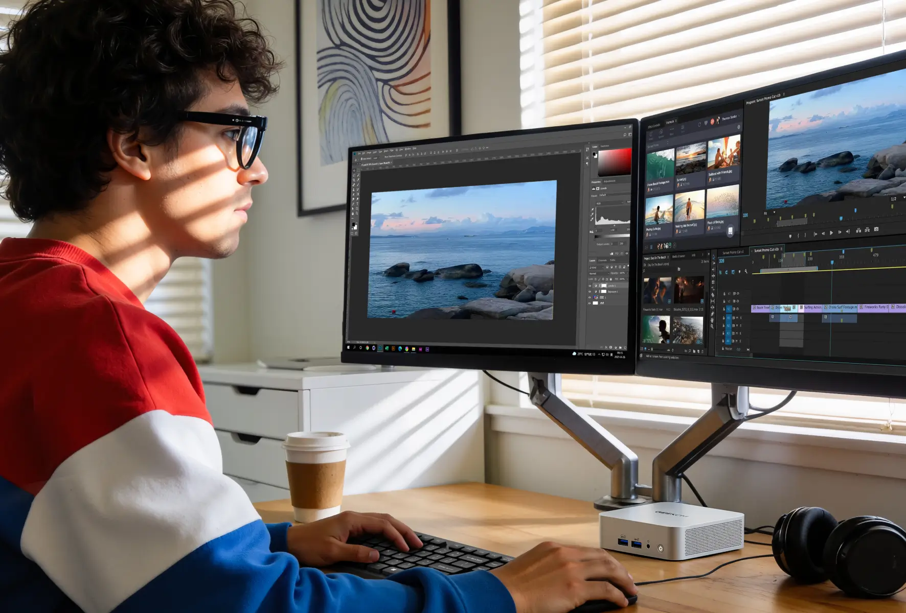 GEEKOM A5 Pro 2026 Edition Mini PC for Content Creation