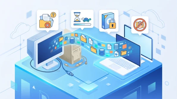 common data migration problems illustration
