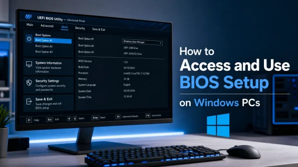 How to Access and Use BIOS Setup on Windows PCs in 2026
